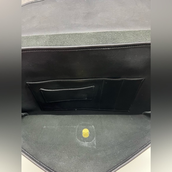 Vintage Coach Beekman Black Leather Briefcase Messenger Bag Corpcore 80s 90’s - Picture 13 of 16